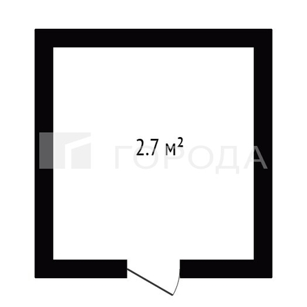 
  Продается бокс 2.7 м², в ЖК Авиатор, дом 1-1. Фото 2.