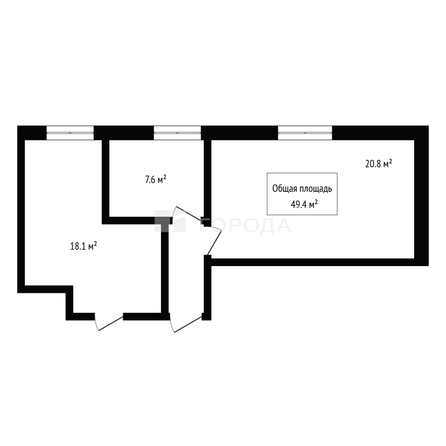 
  Сдается офис 49.4 м². Фото 21.