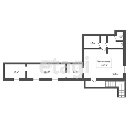 
  Продается универсальное помещение 87.2 м². Фото 7.