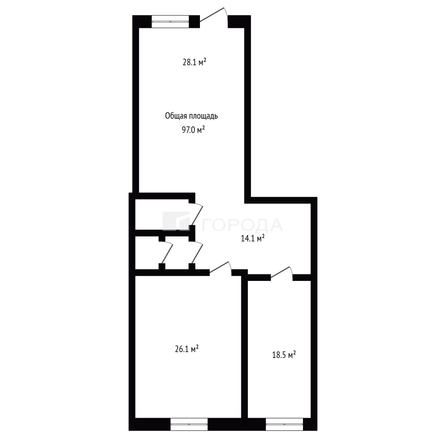 
  Сдается универсальное помещение 98 м². Фото 7.