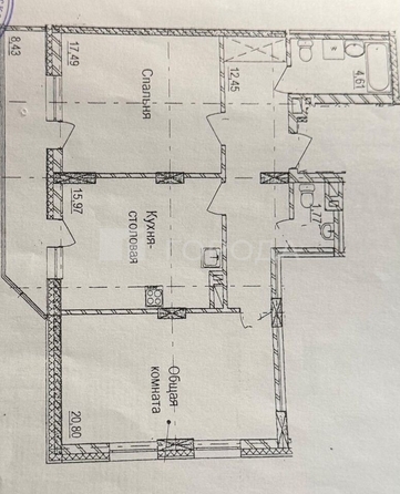 
  Продается 2-комн. квартира 73.1 м². Фото 42.