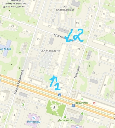 
  Продается универсальное помещение 129.4 м², в ЖК Мандарин-2, блок-секция 1. Фото 7.