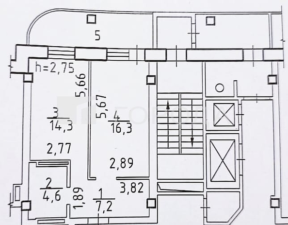
  Продается 1-комн. квартира 42 м². Фото 34.