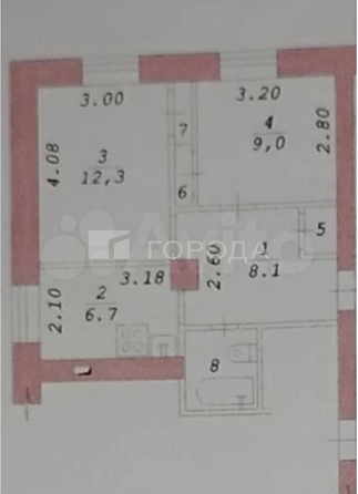 
  Продается 2-комн. квартира 41 м². Фото 21.