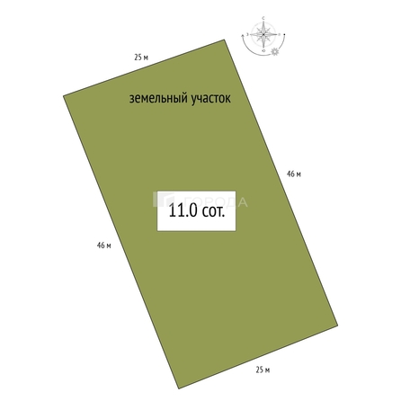 
  Продается земельный участок 11 соток. Фото 5.