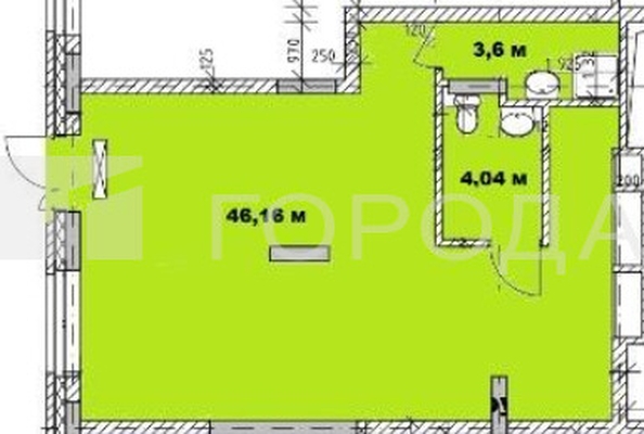 
  Продается универсальное помещение 53.83 м². Фото 2.