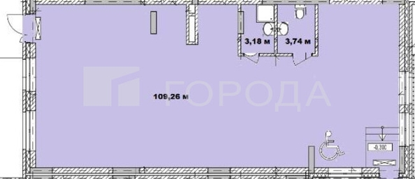 
  Продается универсальное помещение 116.18 м². Фото 2.