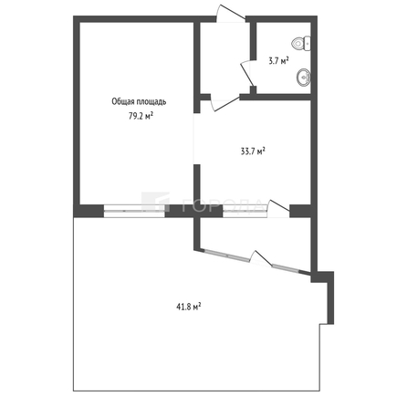 
  Продается офис 79.2 м², в ЖК АТОМ. Фото 2.