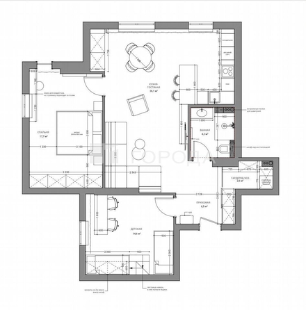 
  Продается 3-комн. квартира 83 м², в ЖК Кларус-парк. Фото 11.