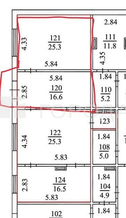 
  Сдается универсальное помещение 25 м². Фото 8.