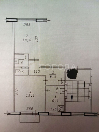 
  Продается 2-комн. квартира 44 м². Фото 23.