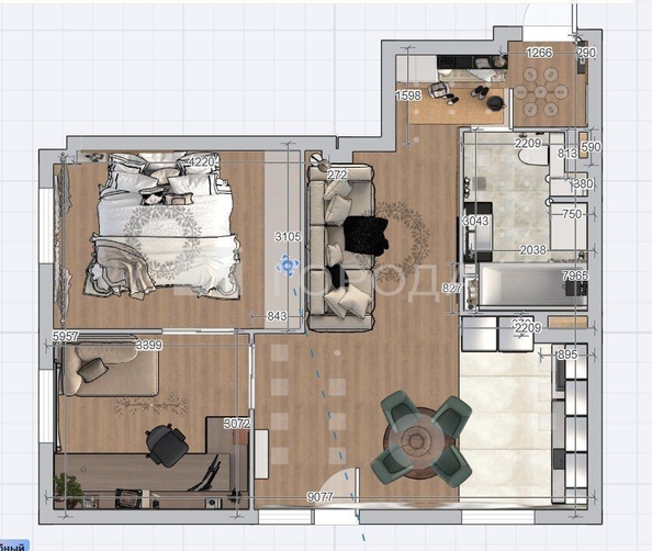 
  Продается 3-комн. квартира 62 м². Фото 19.