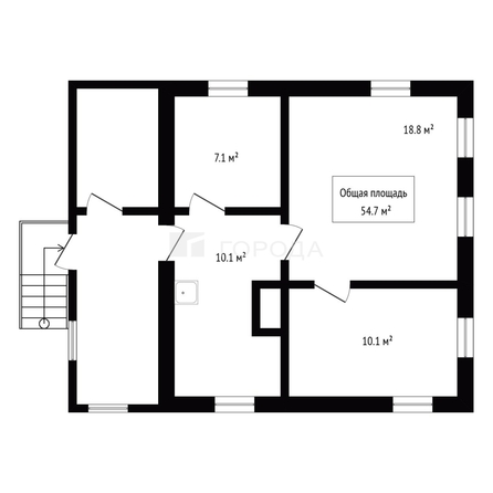 
  Продается дом 54.7 м². Фото 2.