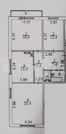 
  Продается 3-комн. квартира 86.4 м². Фото 18.