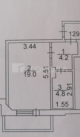 
  Продается студия 28 м², в ЖК Хороший, дом 3. Фото 8.