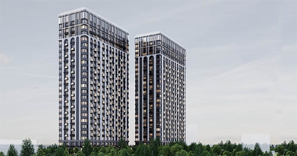 
  Продается 2-комн. квартира 46.22 м², в ЖК Пульсар, башня В. Фото 3.
