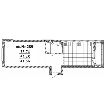 
  Продается 2-комн. квартира 53.99 м², в ЖК  Римский квартал, 2 очередь. Фото 3.