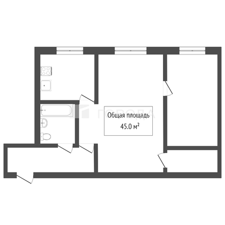
  Продается 2-комн. квартира 46.9 м². Фото 14.