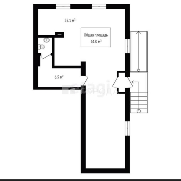 
  Продается универсальное помещение 61 м². Фото 26.