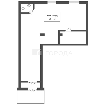 
  Продается торговая площадь 78.82 м². Фото 13.