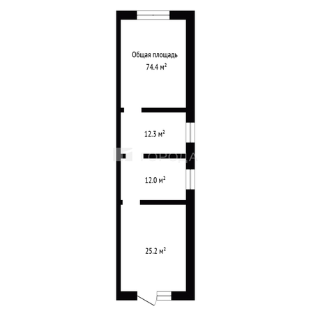 
  Продается универсальное помещение 74.4 м². Фото 36.