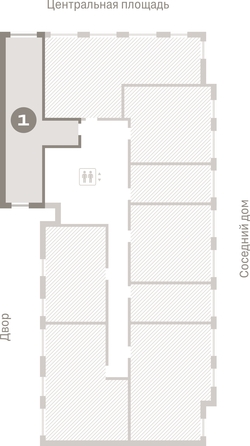 
  Продается 1-комн. квартира 49.73 м², в ЖК Европейский берег, дом 46. Фото 3.