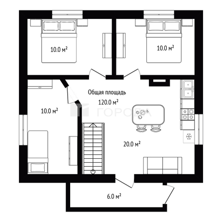 
  Продается дом 120 м². Фото 50.