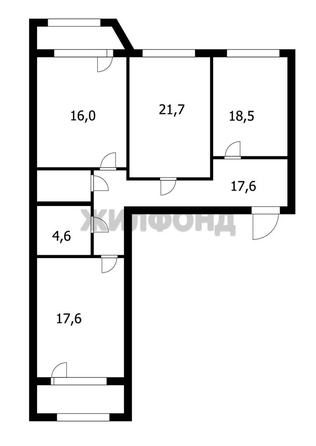 
  Продается 3-комн. квартира 97.9 м². Фото 1.