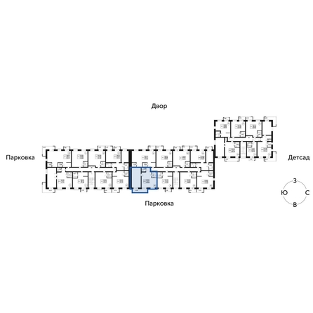 
  Продается 2-комн. квартира 88.29 м², в ЖК Спектр, дом 9. Фото 3.