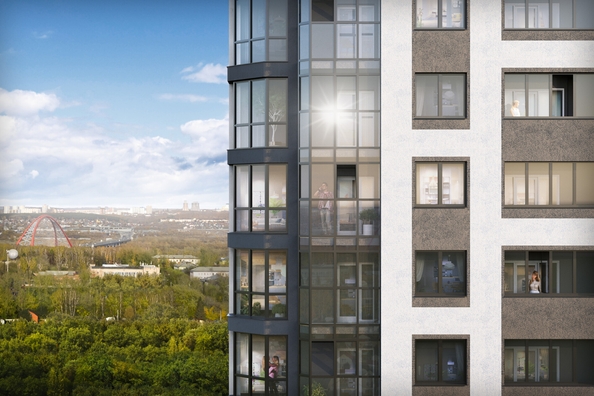 
  Продается 1-комн. квартира 46.3 м², в ЖК Астон. Шесть звёзд, 1. Фото 4.