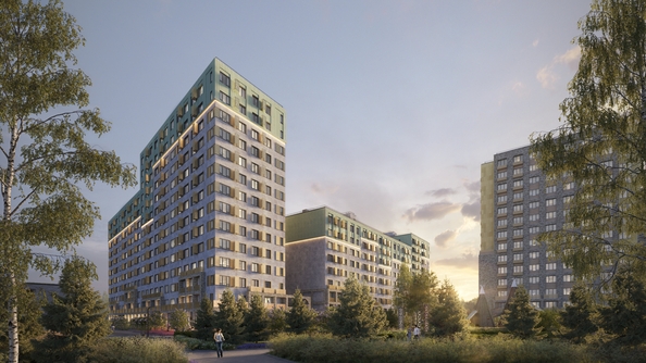 
  Продается 1-комн. квартира 42 м², в  Природные кварталы Сибирия. Фото 3.