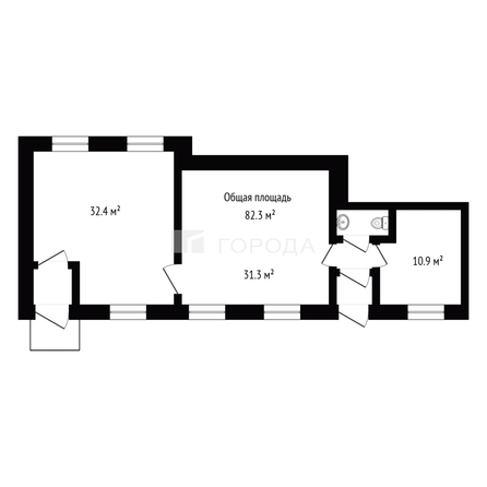 
  Сдается универсальное помещение 82.3 м². Фото 24.