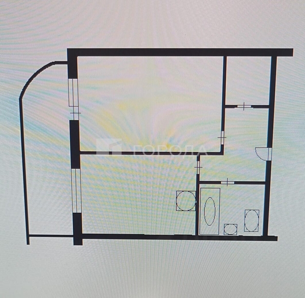 
  Продается 1-комн. квартира 48 м², в ЖК Ельцовский, 1-2 б/с. Фото 12.