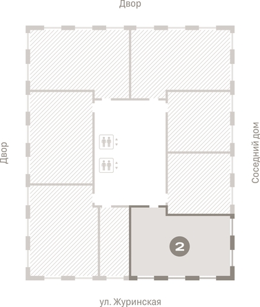 
  Продается 2-комн. квартира 74.73 м², в ЖК Город на озере. Фото 3.