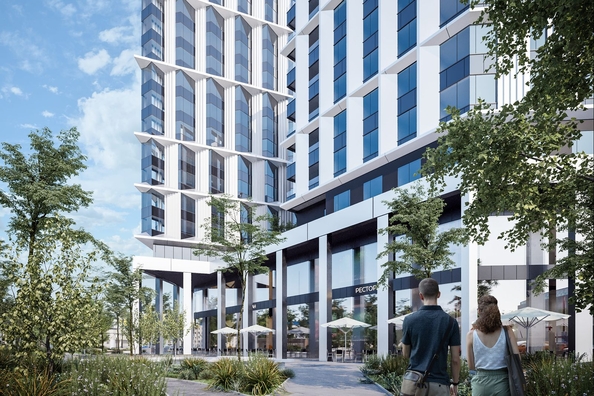 
  Продается апартамент 36.96 м², в АК АЭРОН, cекция B1. Фото 2.