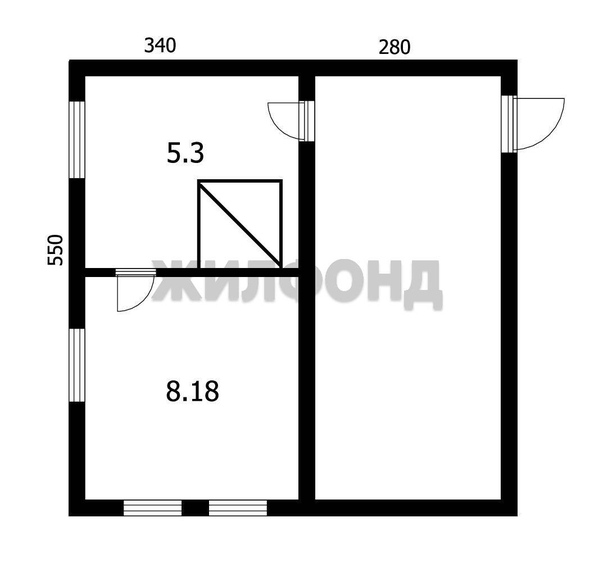 
  Продается дом 20 м². Фото 9.