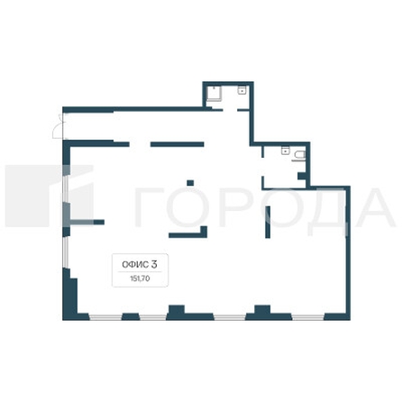 
  Продается офис 151.7 м², в ЖК Расцветай на Зорге, дом 3. Фото 3.