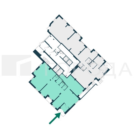 
  Продается офис 200.86 м², в ЖК Расцветай на Маркса, дом 2.1. Фото 2.