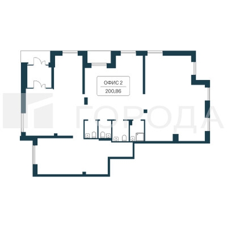 
  Продается офис 200.86 м², в ЖК Расцветай на Маркса, дом 2.1. Фото 3.