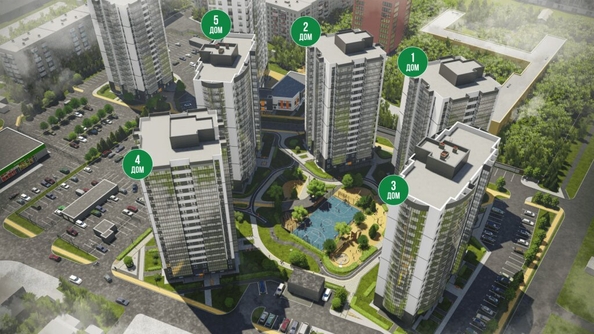 
  Продается офис 47.3 м², в ЖК Никольский парк, дом 3. Фото 1.