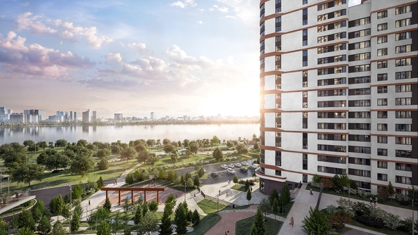 
  Продается 1-комн. квартира 46.92 м², в ЖК Беринг, дом 3. Фото 3.