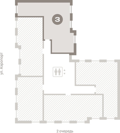 
  Продается 3-комн. квартира 92.23 м², в ЖК Авиатор, дом 3. Фото 2.