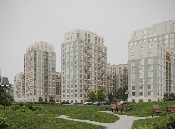 
  Продается 2-комн. квартира 77.26 м², в ЖК Авиатор, дом 3. Фото 3.