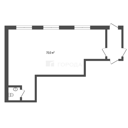 
  Сдается торговая площадь 70 м². Фото 4.