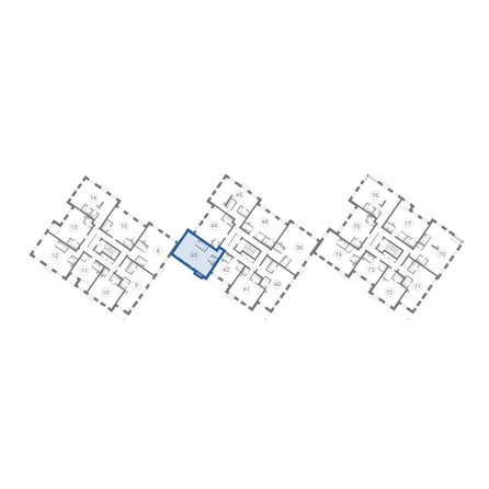 
  Продается 3-комн. квартира 74.49 м², в ЖК Спектр, дом 10. Фото 2.