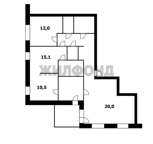 
  Продается 4-комн. квартира 102.1 м², в ЖК Никитина, дом 1. Фото 21.