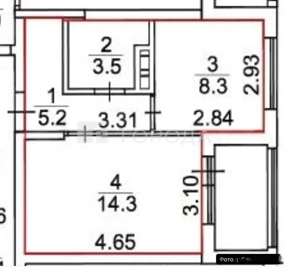 
  Продается 1-комн. квартира 36 м², в ЖК Тайгинский парк, дом 1. Фото 5.