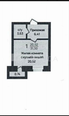 
  Продается студия 31.1 м². Фото 10.