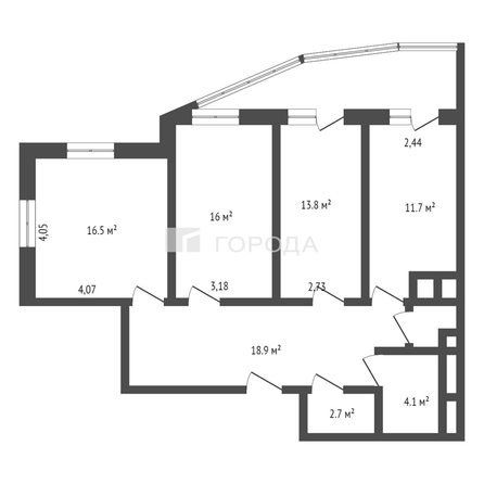 
  Продается 3-комн. квартира 85.2 м². Фото 46.