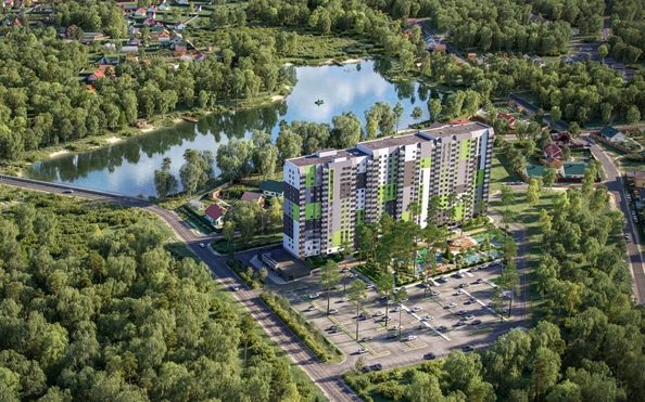 
  Продается 3-комн. квартира 77.8 м², в ЖК Расцветай у Академгородка. Фото 1.